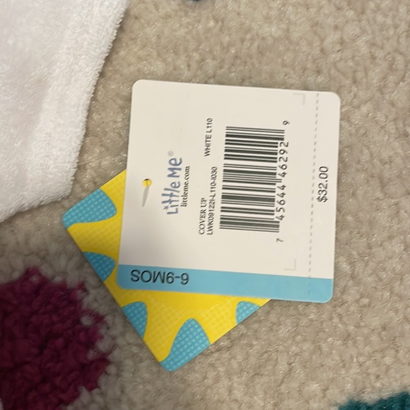 Little Me 6-9m cover up BWT - Picture 3 of 4